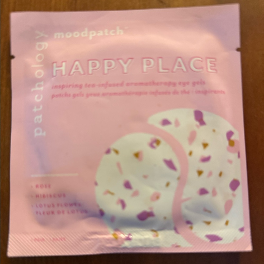 💙 4/$20 Patchology Mood Place Happy Place Undereye Gels Eye Masks 1ct